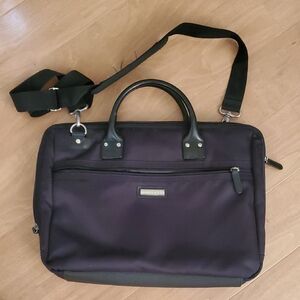 Samsung Black and Purple Men's Briefcase